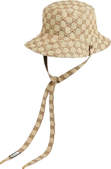 beige gucci keps|Gucci bucket hats.